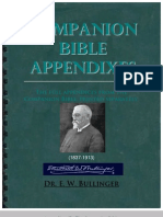 E.W. Bullinger - APPENDIXES To Companion Bible