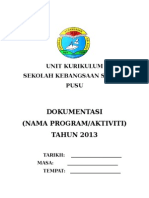 Cover Dokumentasi Program
