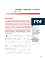 Java-Powered Virtual Laboratories For Earthquake Engineering Education