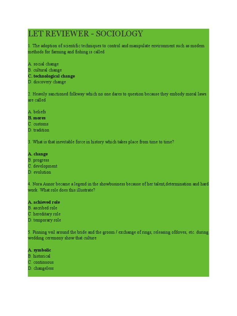 Let Reviewer | PDF