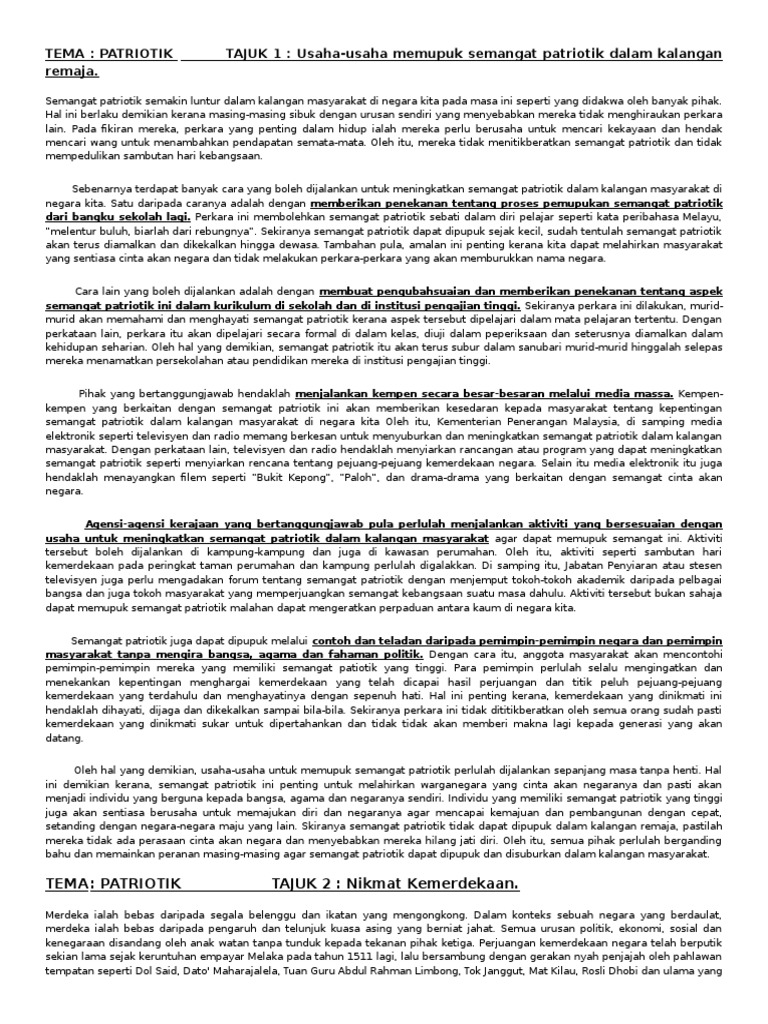 Tema Patriotik Pdf