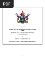 Download Zimbabwe 2015 Mid-term Fiscal Policy by Business Daily Zimbabwe SN273050611 doc pdf