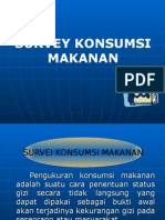 Survey Konsumsi Makanan