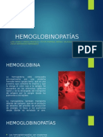 HEMOGLOBINOPATÍAS