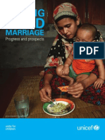 Ending Child Marriage: Progress and Prospects