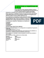 Estructuras Selectivas y Repetitivas en Diagrama de Flujo