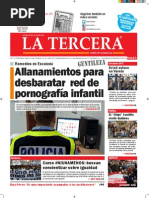 Diario La Tercera 30.07.2015