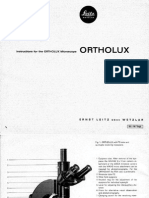 Leitz Ortholux Manual