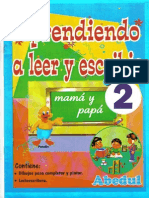 Aprendiendo A Leer y Escribir 2