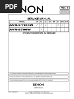 Download Denon  AVR - X1100Wpdf by boroda2410 SN273066436 doc pdf
