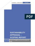 Tuxford Neighbourhood Plan - Sustainability Appraisal Scoping Report