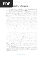 Atividade Das 10 Virgens