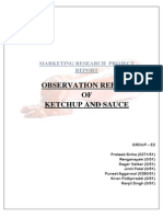 Market Research Ketchup Industry