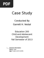 Education 200 Case Study