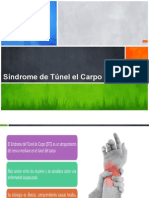 Sindrome de Tunel Del Carpo