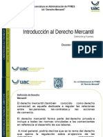 1.1 Introducción Al Derecho Mercantil