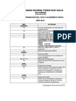 Reprogramacion Del Ciclo Academico 2009-II aÑo 2010