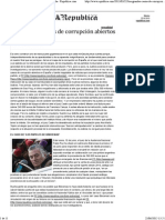 Los Grandes Casos de Corrupción Abiertos en España - Republica