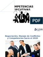 Negociación, Conflictos y Competencias