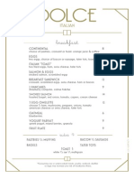 Dolce Chicago Breakfast Menu 6.23