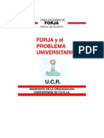 Forja y El Problema Universitario