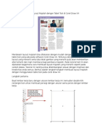 Membuat Layout Majalah Dengan Corel Draw