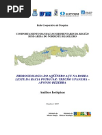 Analises isotópicas da bacia potiguar