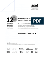 Programa completo 12° Congreso