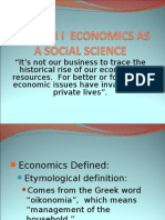 ECONOMICS: Chapter1
