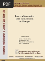 Enseres Necesarios Para La Coronacion de Shango