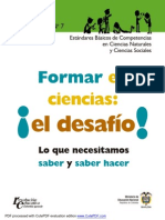 Estandares de Ciencias Naturales