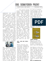Periodicos Scratched Print #1 Feb 2010