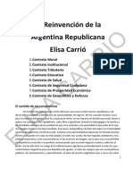 La Plataforma de Elisa Carrió y Sus Ocho Contratos.