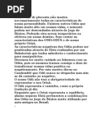 Brinde - Ebós de Todos Os Odús