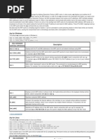 Network Commands