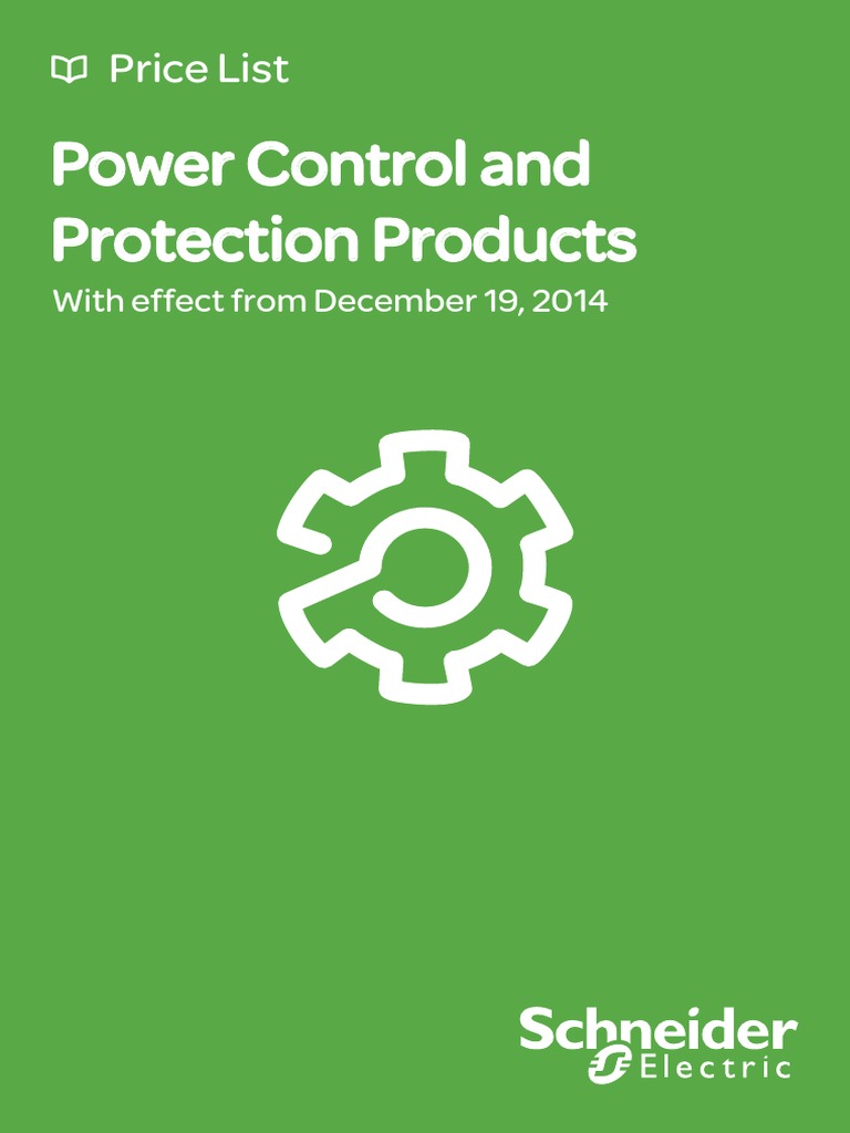 Schneider Price List PDF