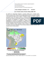 Informativo Estiagem NE NÂº 51 - Previo