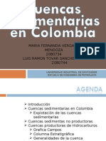 Cuencas Sedimentarias en Colombia