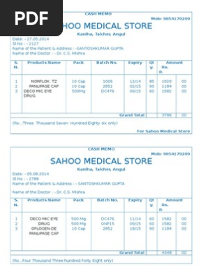 Medical Bill