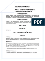 Ley de Orden Público Guatemala 1965
