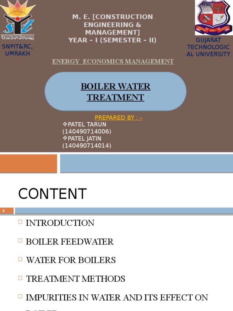 Boiler Water Treatment PDF Ion Exchange Boiler