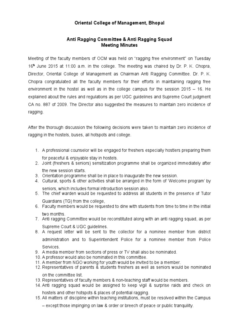 anti ragging essay writing in english pdf