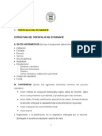 Formato para Portafolio Docente Estudiante