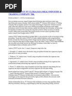 Download Analisis Swot Pt Ultrajaya Milk Industry by Fita Ishfah Aini SN273130030 doc pdf