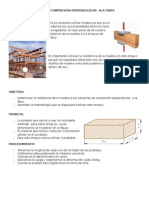 Ensayo A Compresión Perpendicular Ala Fibra