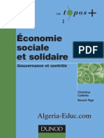 Economie Sociale Et Solidaire - Gouvernance Et