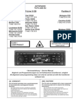 Blaupunkt c32, c52, Cd32, Cd52, Dj32, Dj52 Service Manual