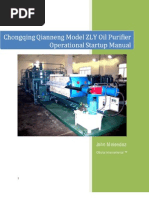 Download Instruction Manual Sample Oil Purifier Operational Startup Manual DRAFT by John Melendez SN27314110 doc pdf