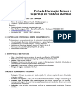 FISPQ - Ficha de Informação Técnica e Segurança de Produtos Químicos - Hose Pump Oil - REV 02-2015