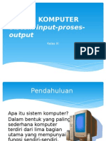 Sistem Input Proses Output